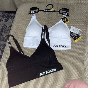 Joe boxer : 2 pack stemless bras